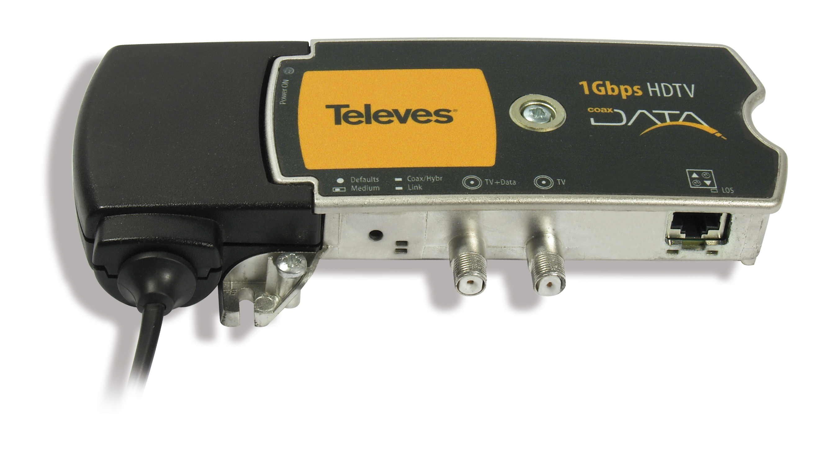 Coaxdata Ethernet Hybrid Adapter 1000 Mbps 1 x RJ45