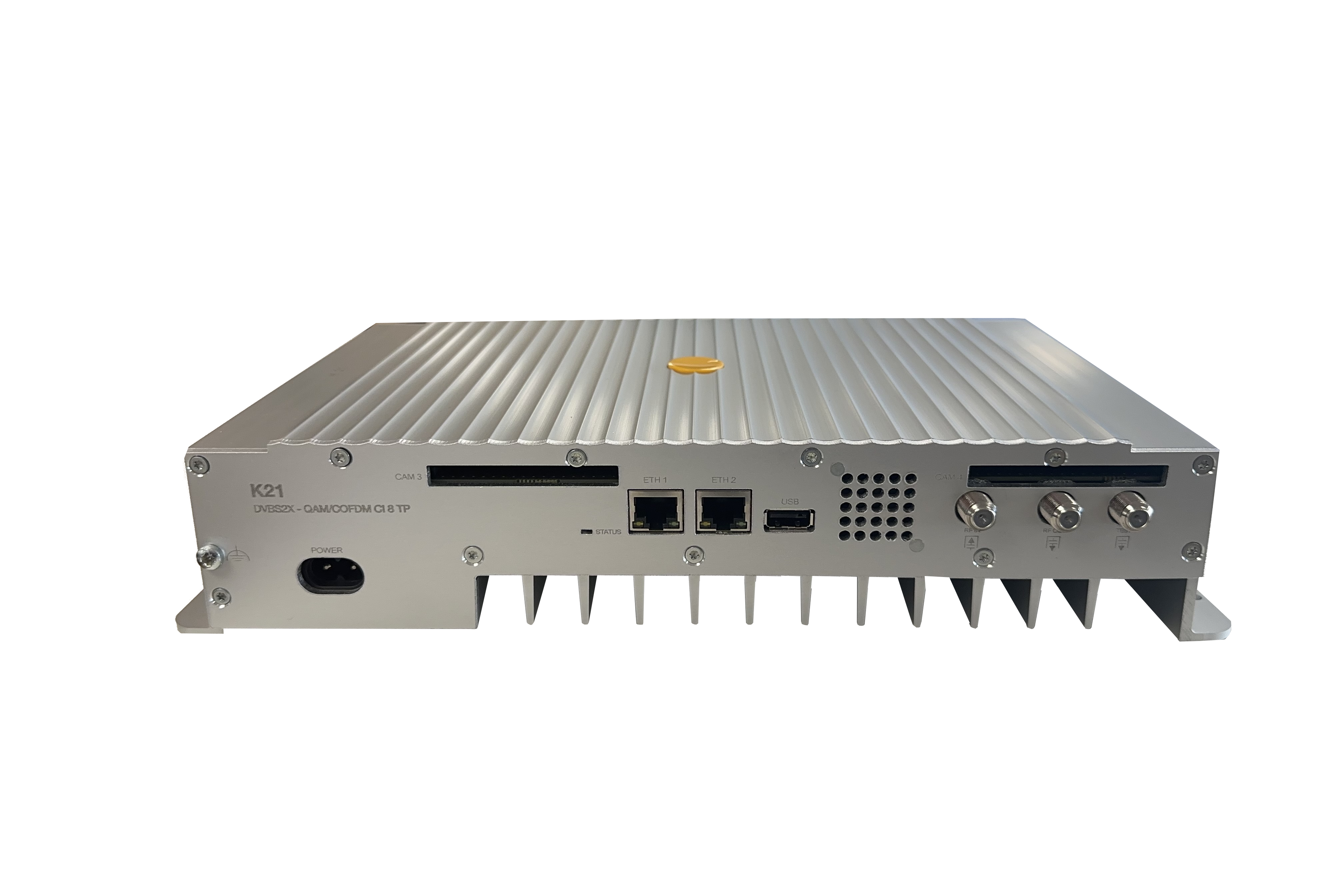 K21 - Kompaktkopfstelle 8 Transponder DVB-S2 in QAM