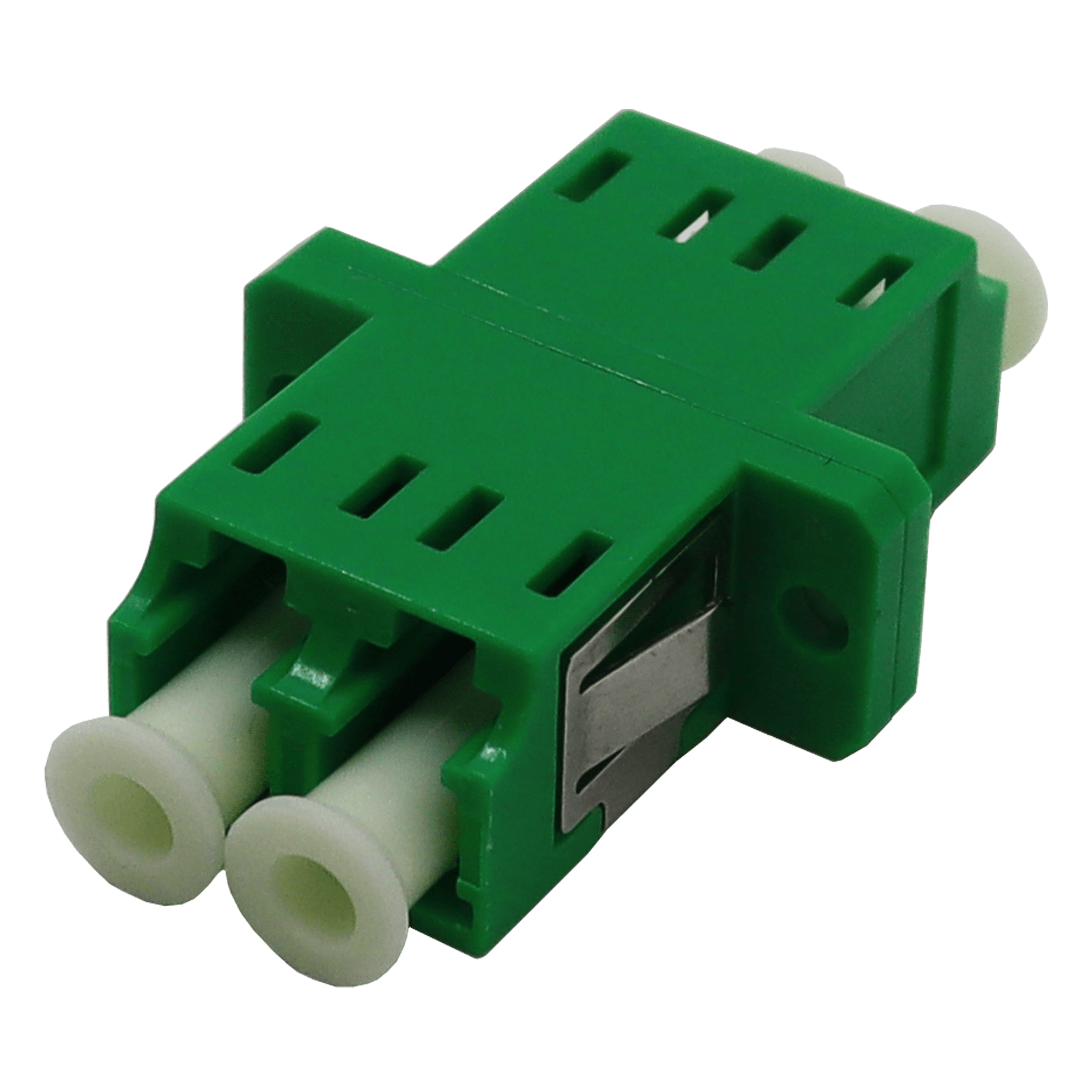 LC/LC Duplex SM Adapter (Buchse-Buchse).Grün