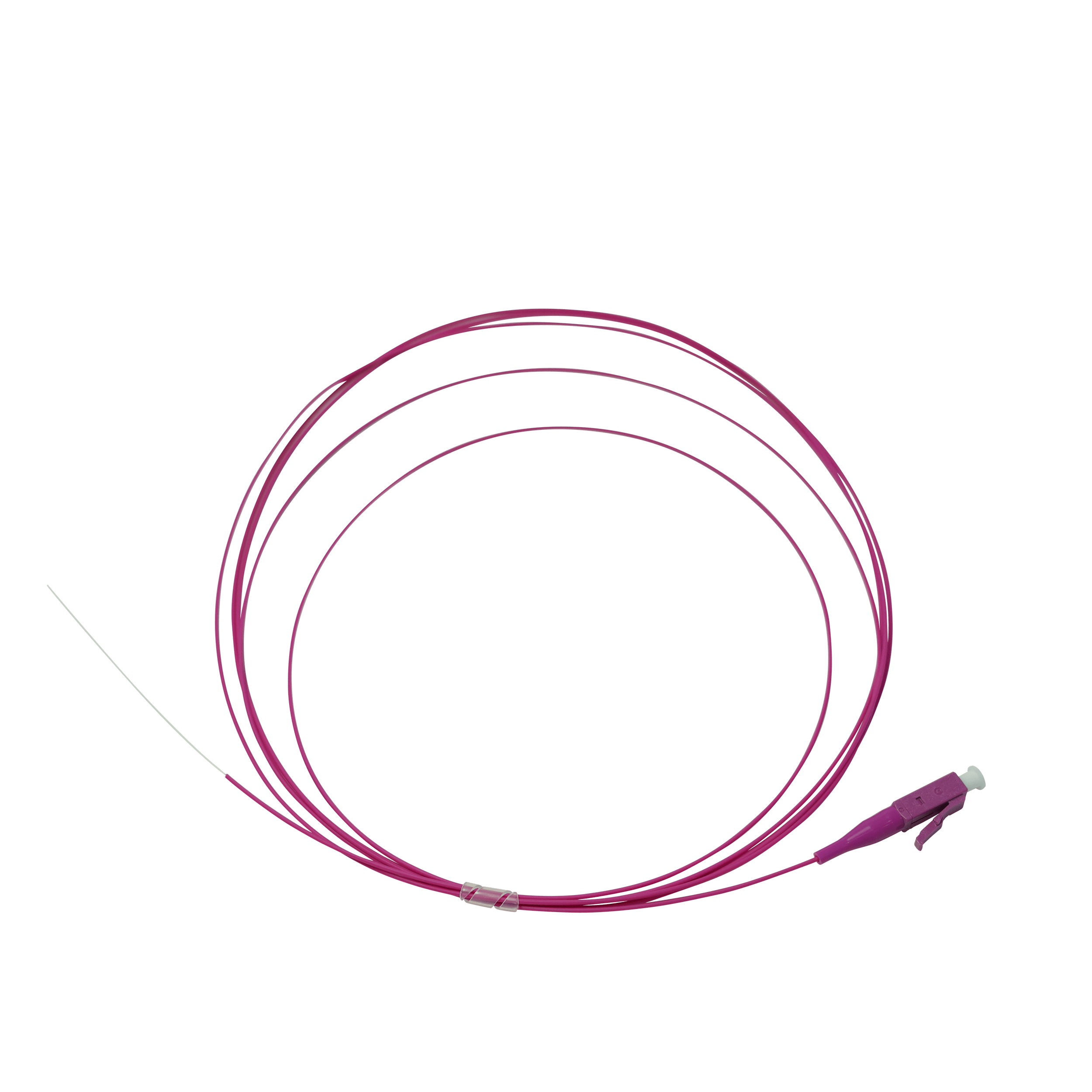 Pigtail-Patchkabel MM OM4 2m LSFH Innen LC/PC (900µm)